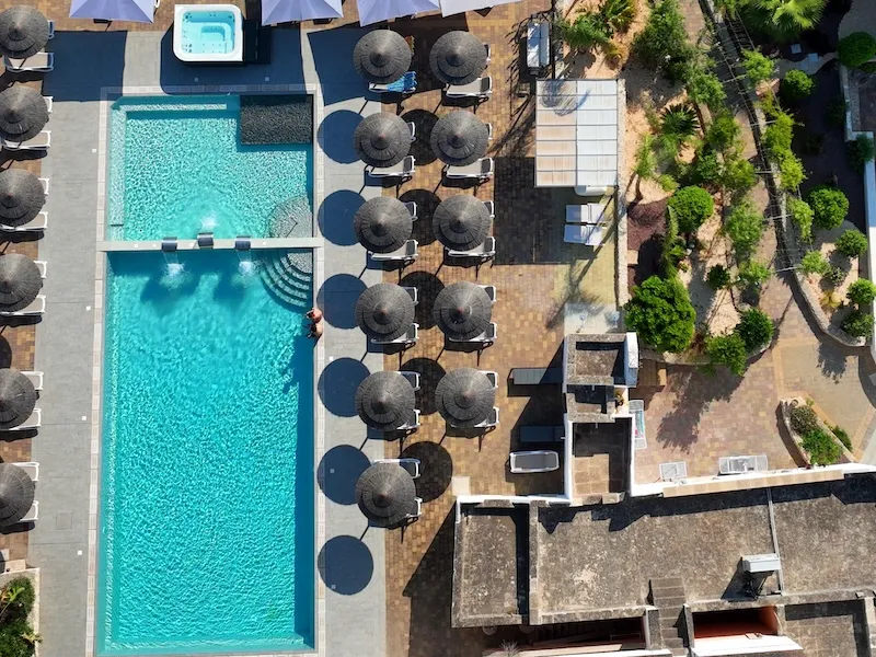 Eingang Grotta Saracena Resort